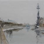 Серый день, 2006, 60х70, х.м.
